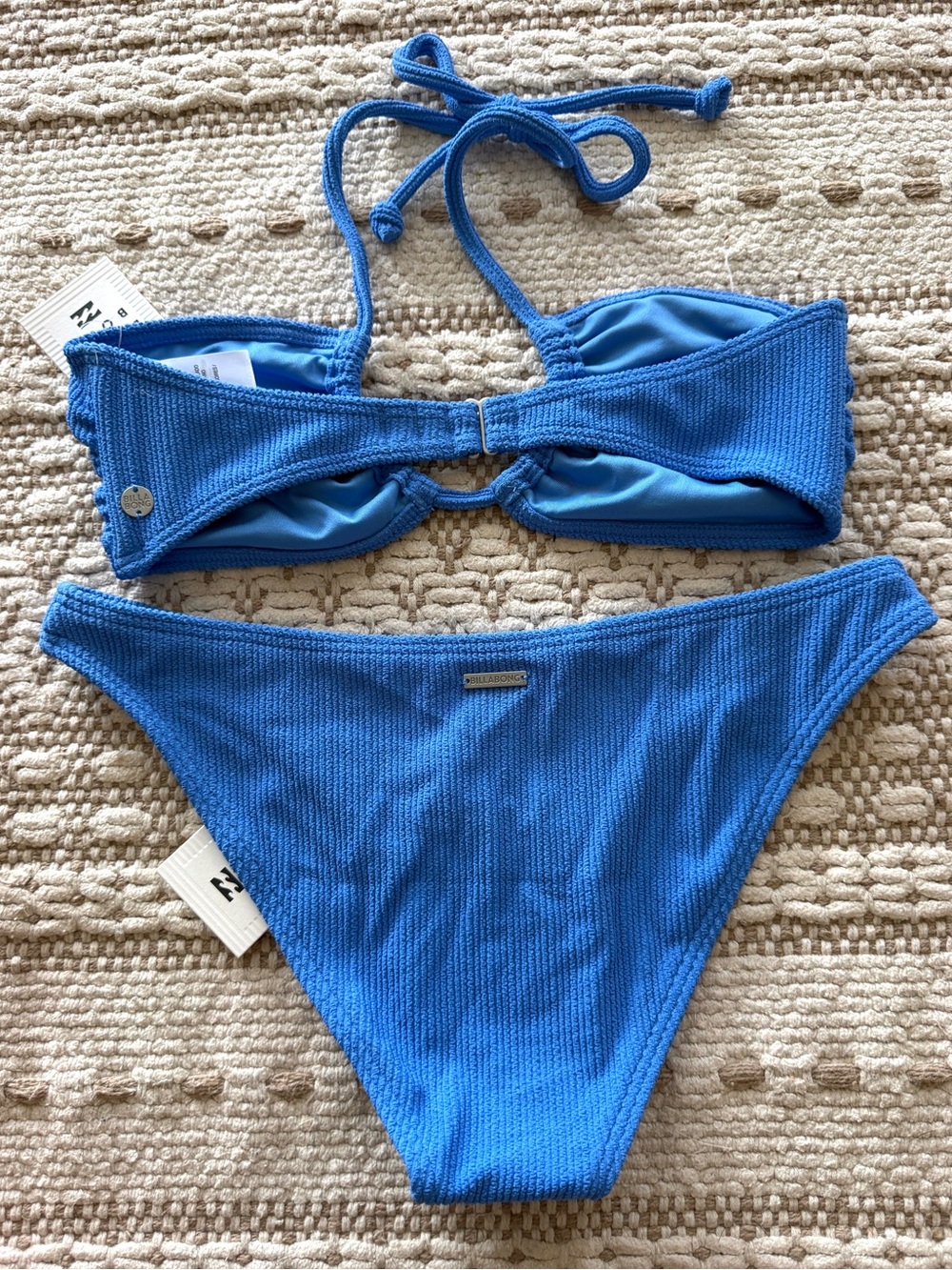 🔥🔥BILLABONG - SUNRAYS BANDEAU TROPIC BIKINI SET🔥🔥 - Picture 9 of 10